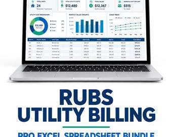 RUBS Utility Billing Spreadsheet for Multifamily Properties