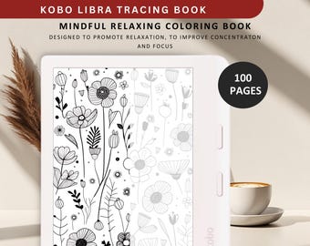 Doodle Coloring Book Bundle for Kobo Libra/Clara/Elipsa (PDF Files)