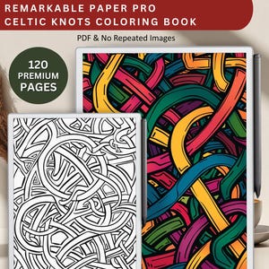 Celtic Knots Coloring Book for Remarkable Paper Pro (PDF)