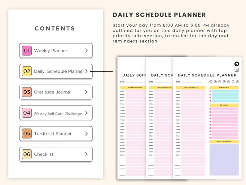 Productivity Planner Bundle for Remarkable Paper Pro Move ( Hyperlinked ...