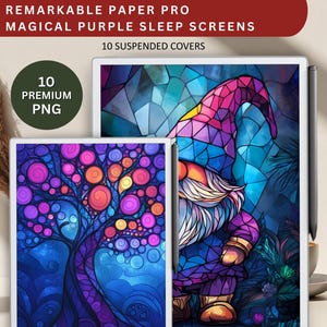 Magical Sleep Screen for remarkable Paper Pro, Cover for reMarkable Paper Pro, template for remarkable paper pro, sleep screen for eink