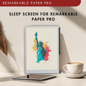 Remarkable Paper Pro Sleep Screen: Suspended Cover (PNG)