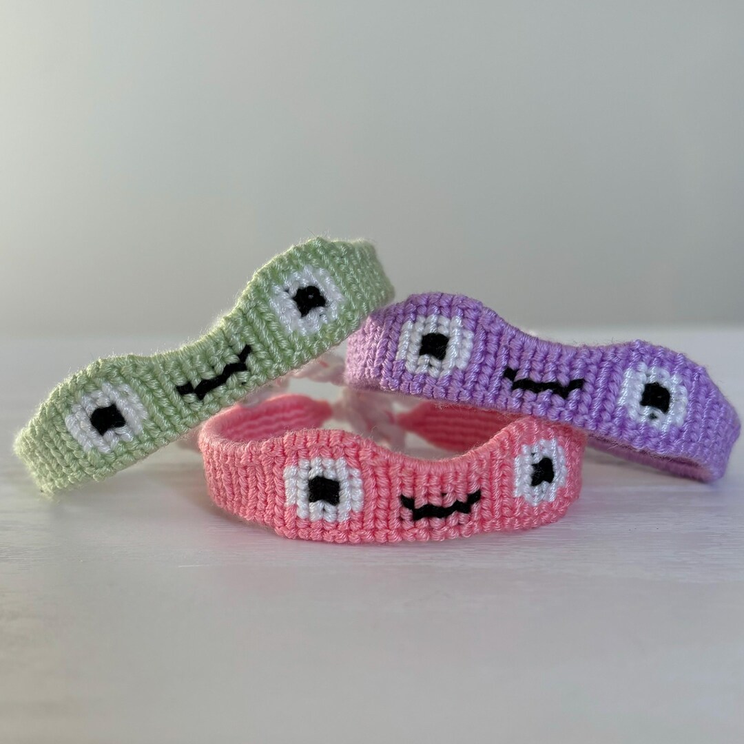 Frog Shaped Handmade Friendship Bracelets- Summer, Stackable, Harry