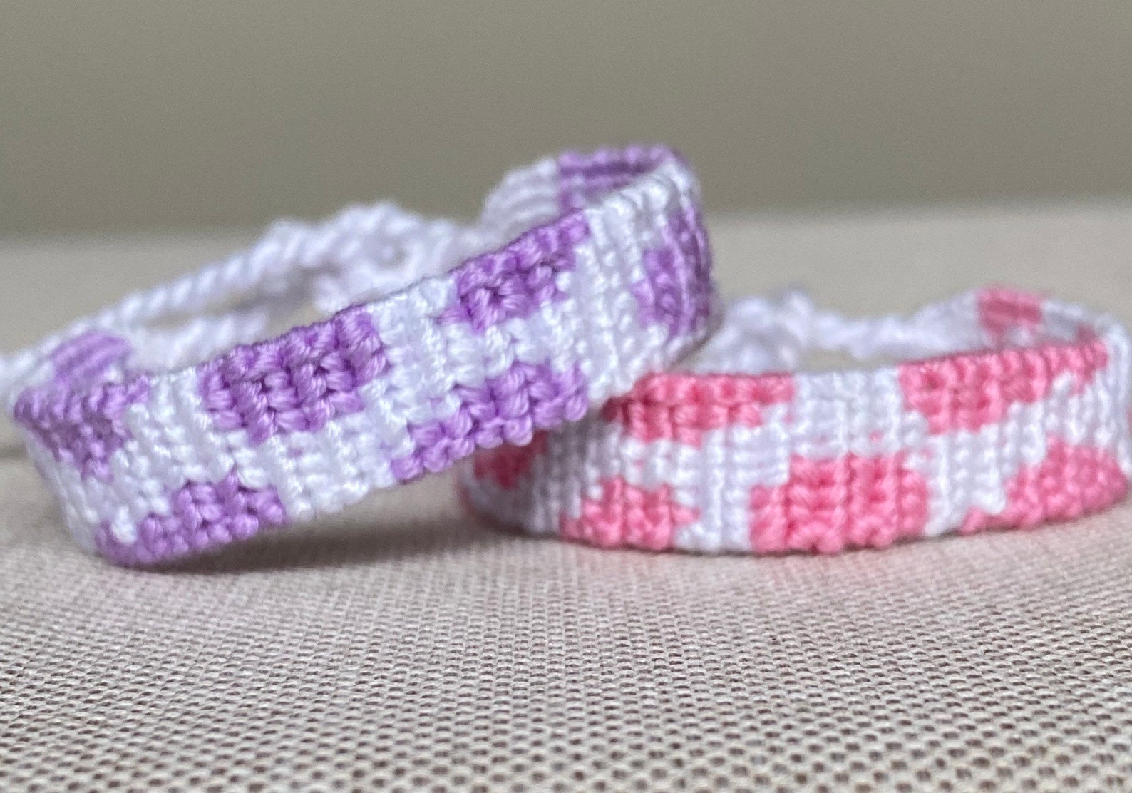 Cow Print Handmade Friendship Bracelets Summer Stackable Etsy