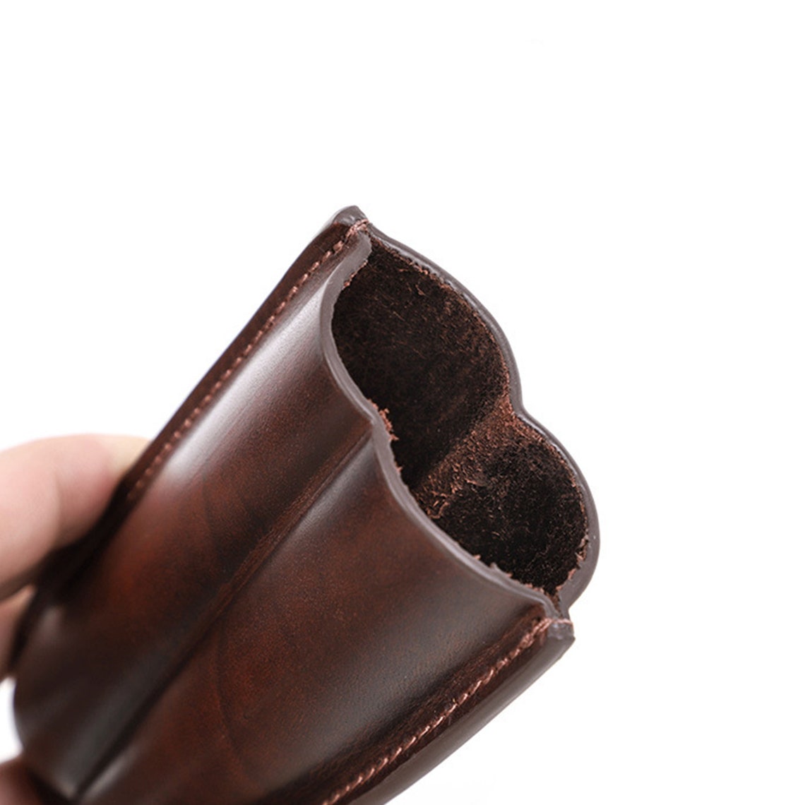 Leather Cigar Bag Two Leather Cigar Storage Bags Travel Etsy