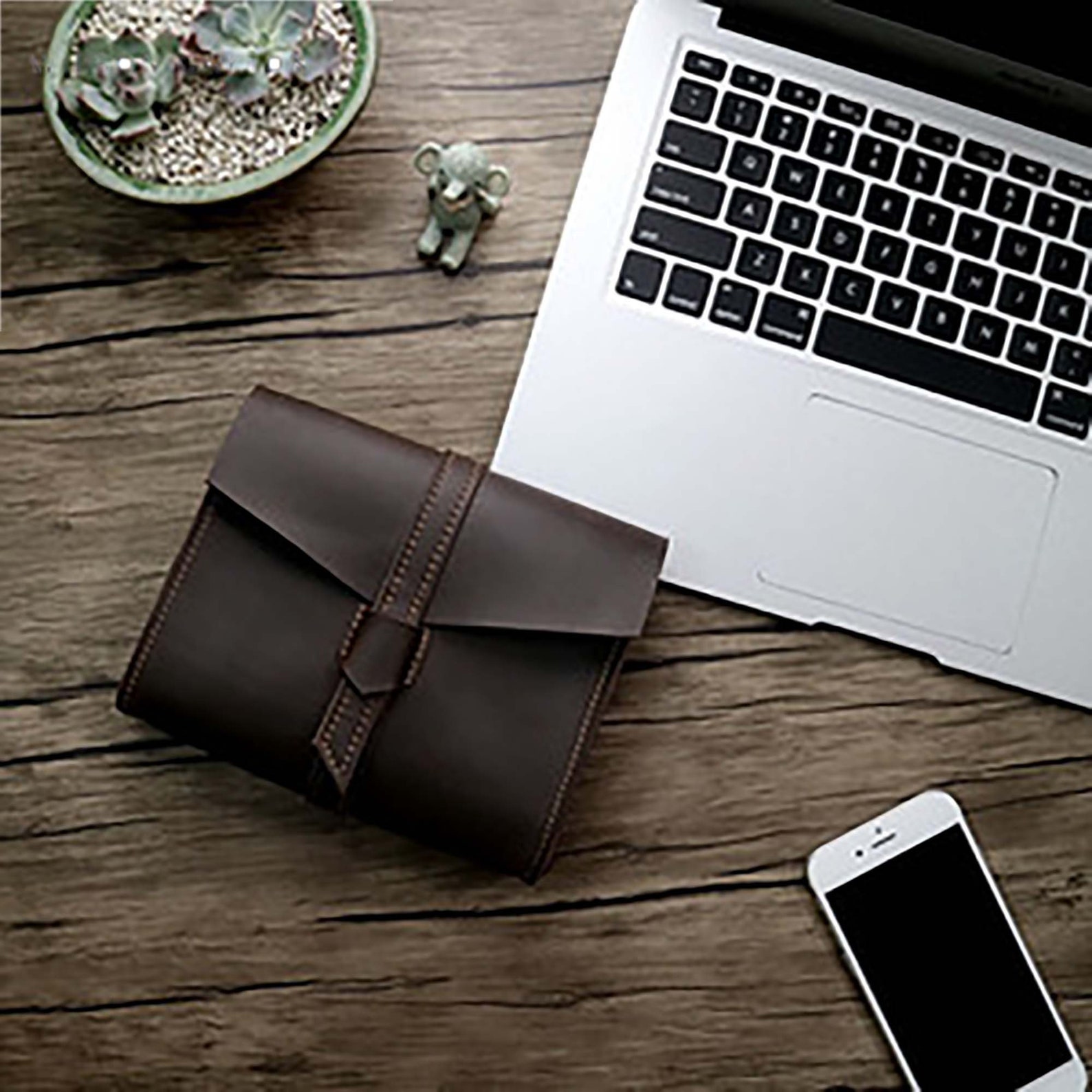 Leather Computer Accessories Storage PouchLeather Case For Etsy