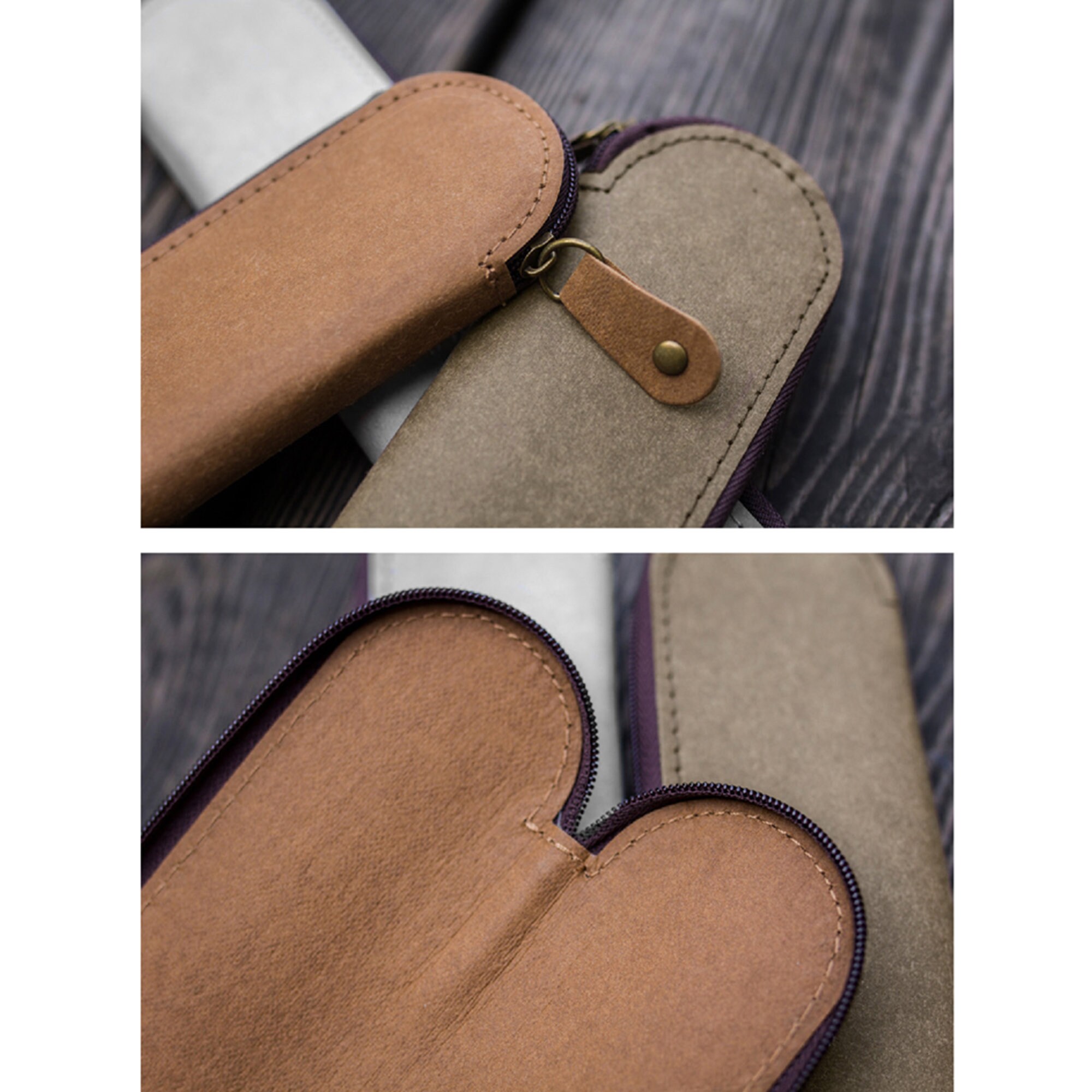 Kraft Paper Pencil Case Student Supplies Pencil Case Small Etsy