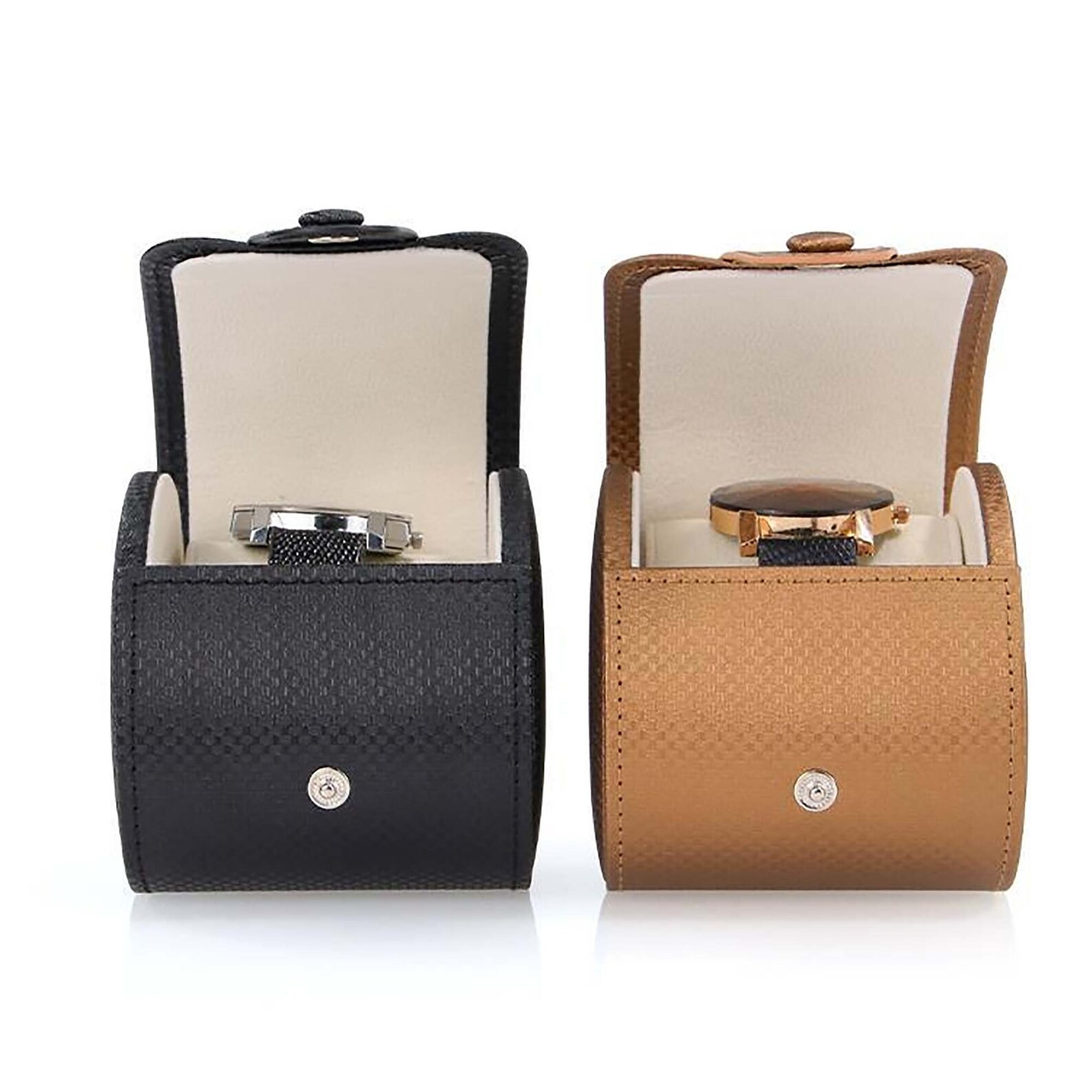 3 Colors Watch Case BagShaped PU leather Wrist Watch Case Etsy