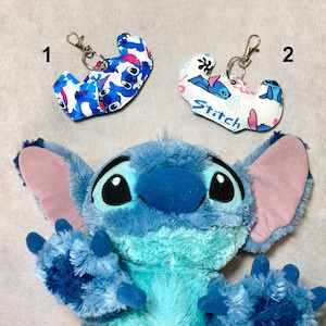 LLAVEROS STITCH SILICONA x3