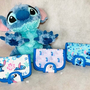 Stitch Wallet Stitch Lilo Character Purse Pouch ID Credit Card