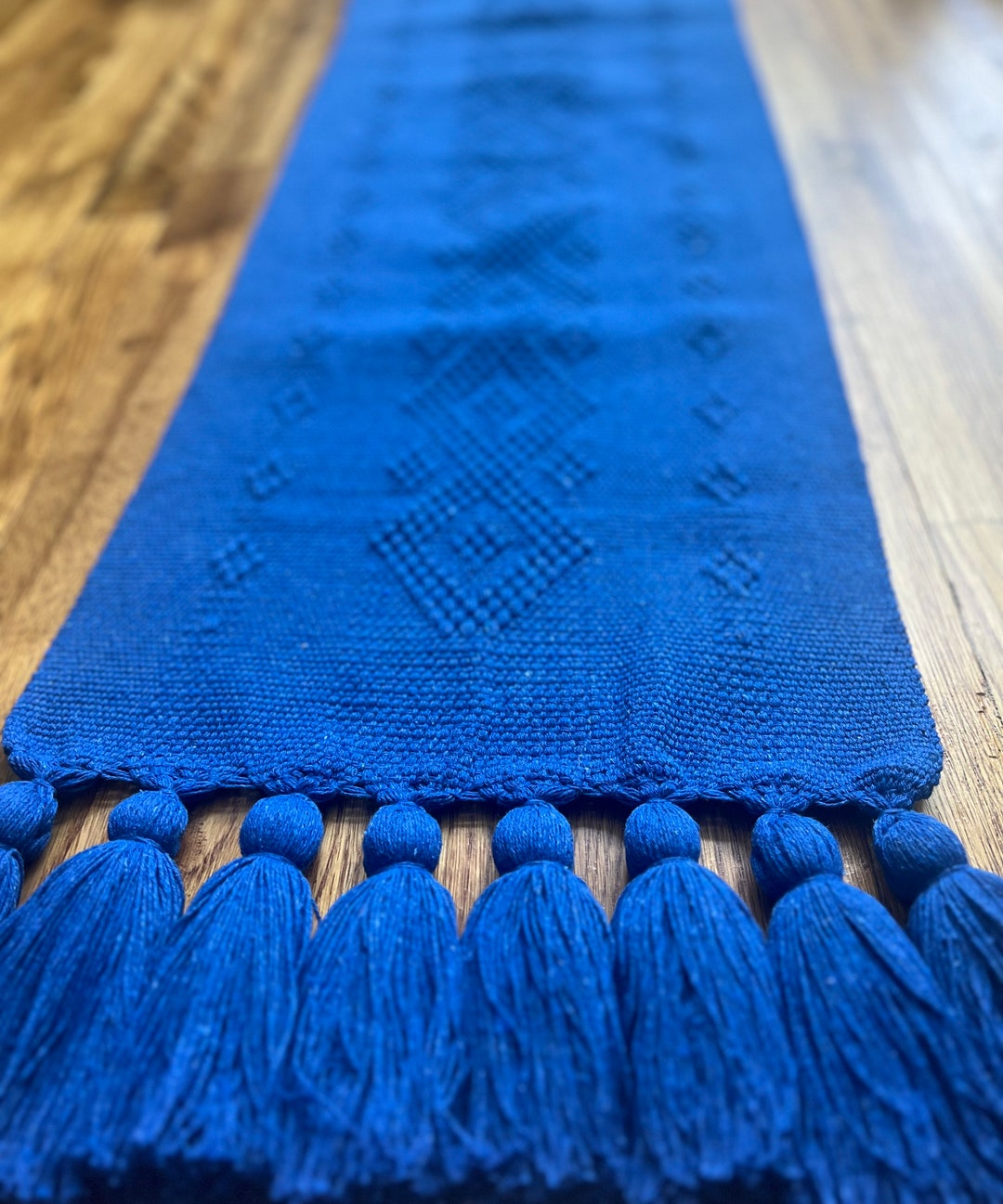 Table Runner, Handmade Oaxaca Table Runner, Woven Table Runner