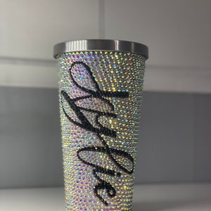 Rhinestone Tumbler Etsy