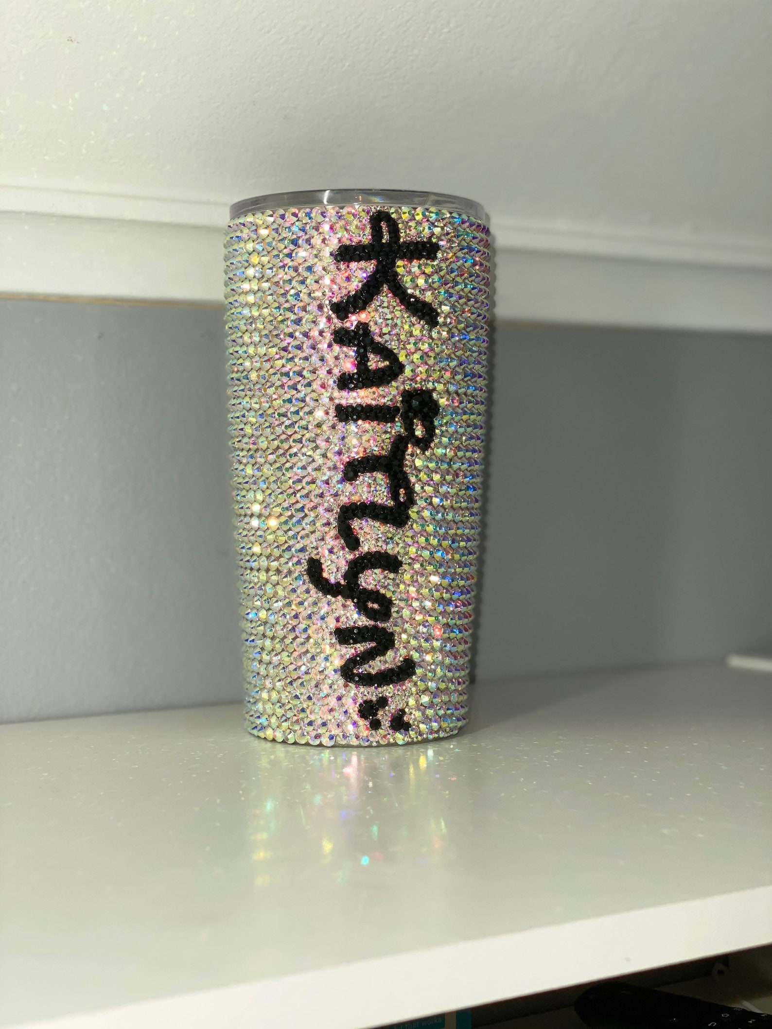 Rhinestone Tumbler Etsy