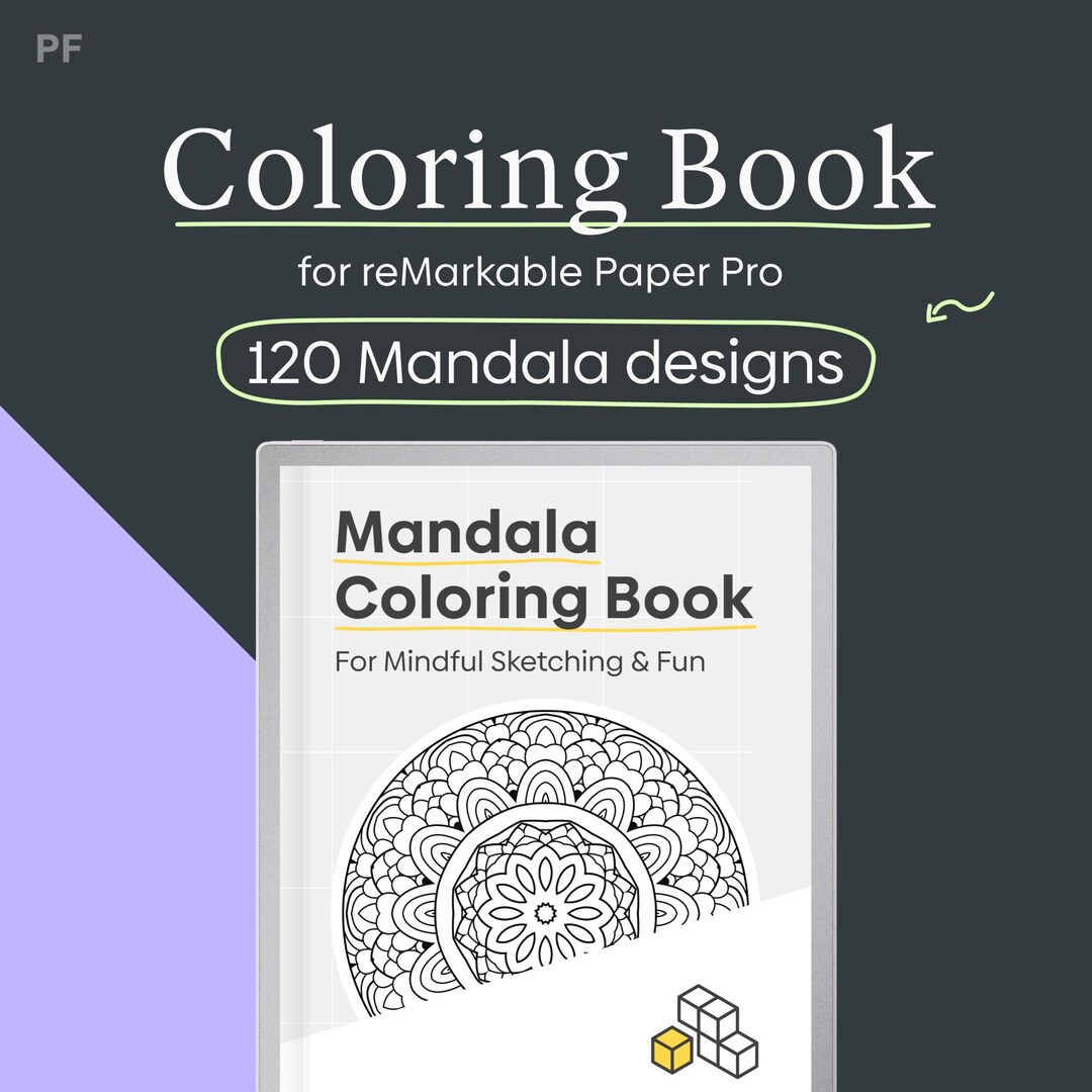 Mandala Coloring Book | Bundle 120 Designs for Remarkable Paperpro ...
