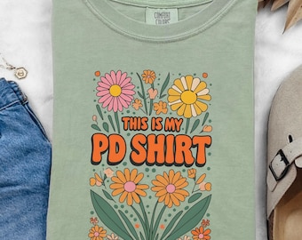 This Is My PD Shirt, Funny Teacher Tee, Professional Development Teacher Tee, Elementary Educator, Back to School Shirt, Teacher Gift Idea