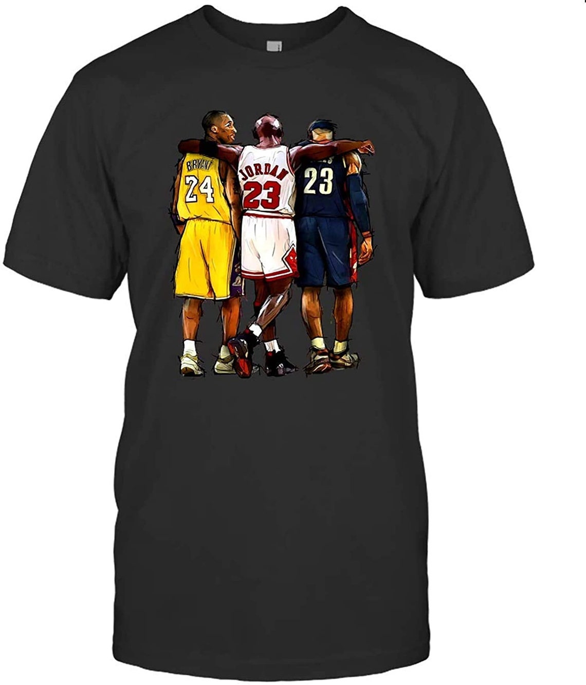 T-Shirt to Match Jordan Kobe Michael Lebron Together T Shirt | Etsy