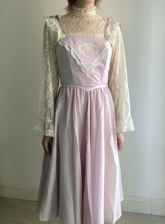 Vintage Candi Jones Pink Romantic California Made