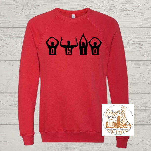 OHIO Hands | T-shirt, Long Sleeve T-shirt, Crewneck Sweatshirt, or Hooded Sweatshirt