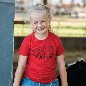 Kids Free Range Farm Kid Short & Long Sleeve Tee