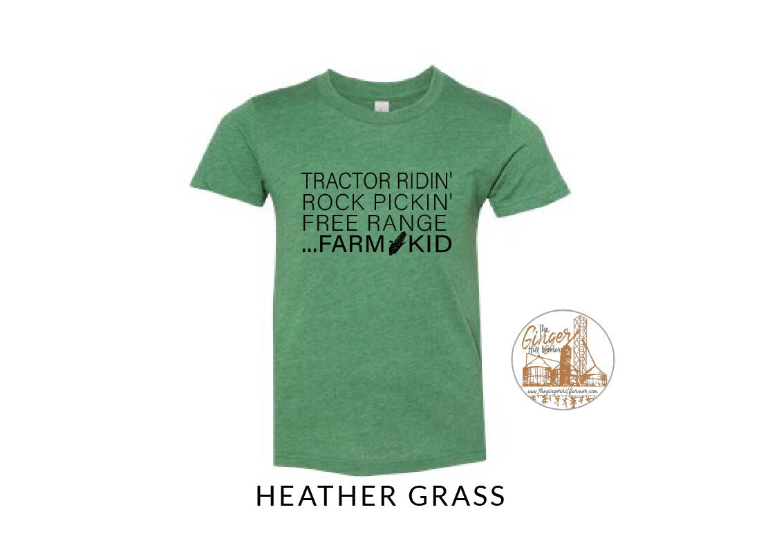 Farm Kid Kids Tee Etsy