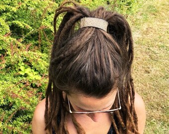 Dreadlock Haarband Große Haare 9 Zoll Band Festival Dreads Glitzer