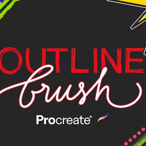 Outline Brushes Procreate