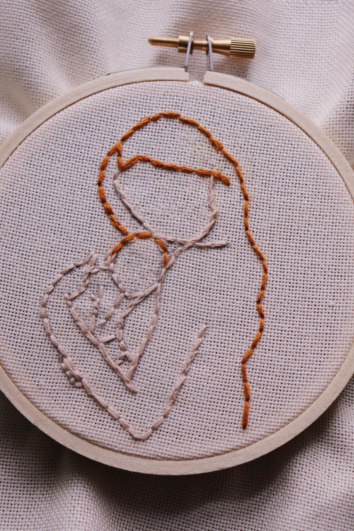 Mother and child 4 embroidery hoop  etsy