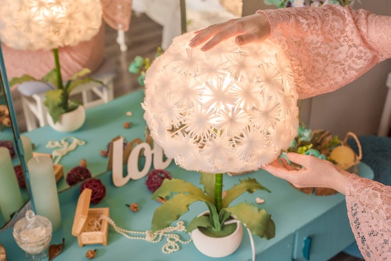 Riesige Löwenzahn Feen Lampe ... Riesige Löwenzahn Feen Lampe ...