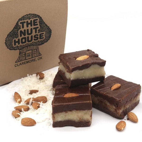 Chocolate Coconut Almond Fudge