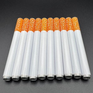 Confezione da 10 pipe One Hitter per sigarette - One Hit Bat da 3" in metallo per il tuo box di riserva