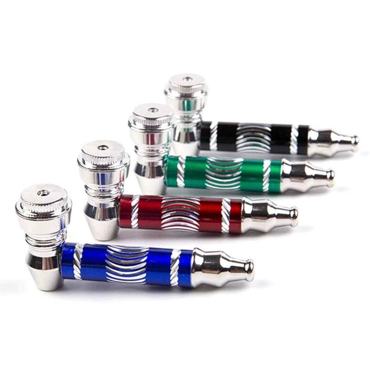 Diamond Cut Metal Smoking Pipe At ₹ 4/piece | Metal Smoking Pipes In - Foto 7