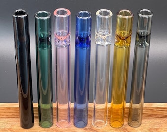 Glazen One Hitter-pijp om te roken - Dikglazen OG chillumpijp - 4&quot; lang