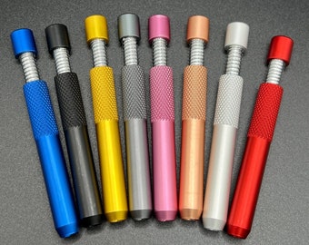 One Hitter Push Pipe Self Clean Pipe Non Sticky High Grade Material