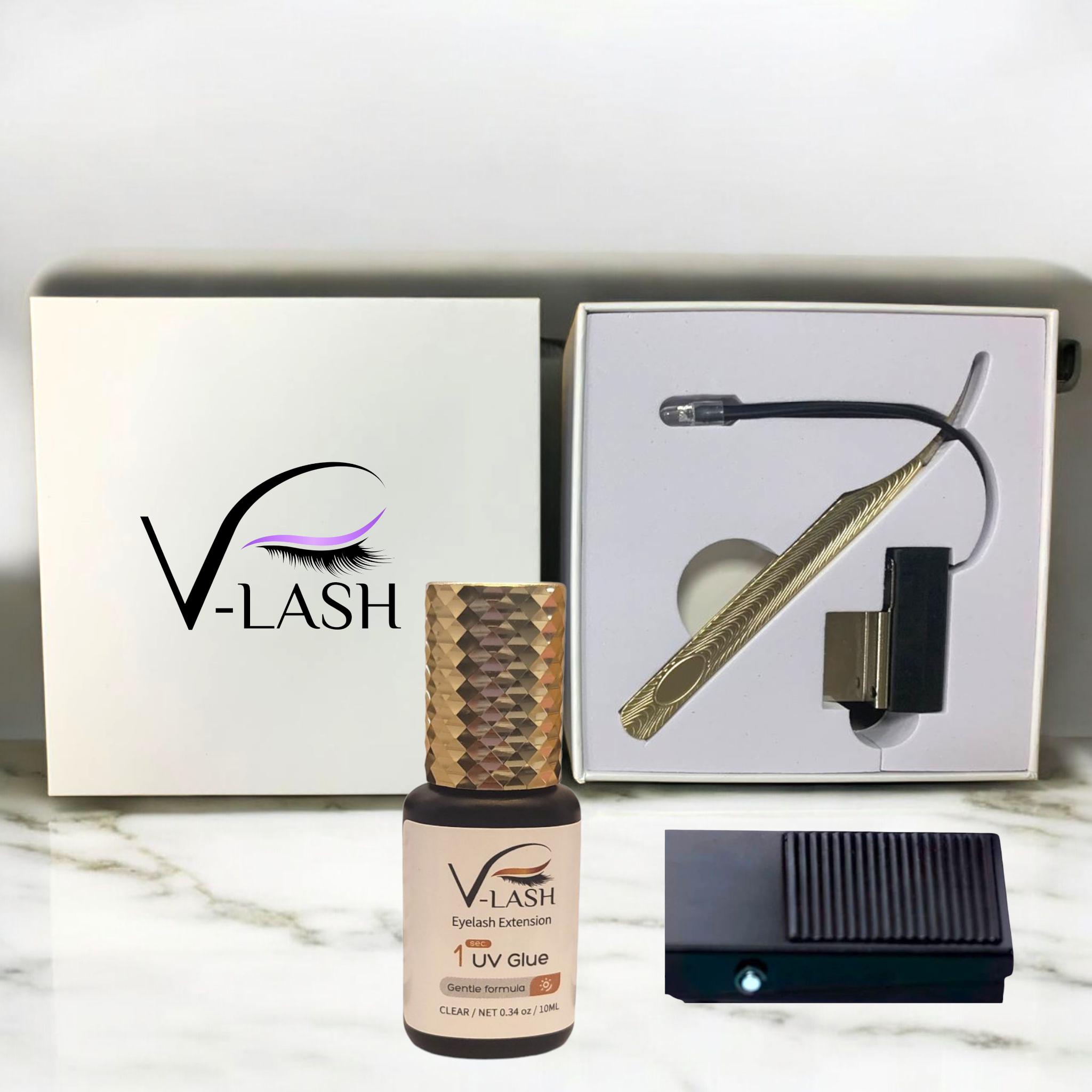 QUICK Dry LED Cordless Eyelash Extensions Tweezer Lamp 1sec Rapid Dry System  Kit.