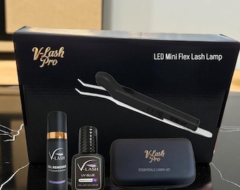 V-Lash Flex: UV LED Eyelash Extension Lamp - 405nm, Lightweight