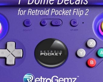 RetroGemz Miniz - Retroid Pocket Flip 2 Decals