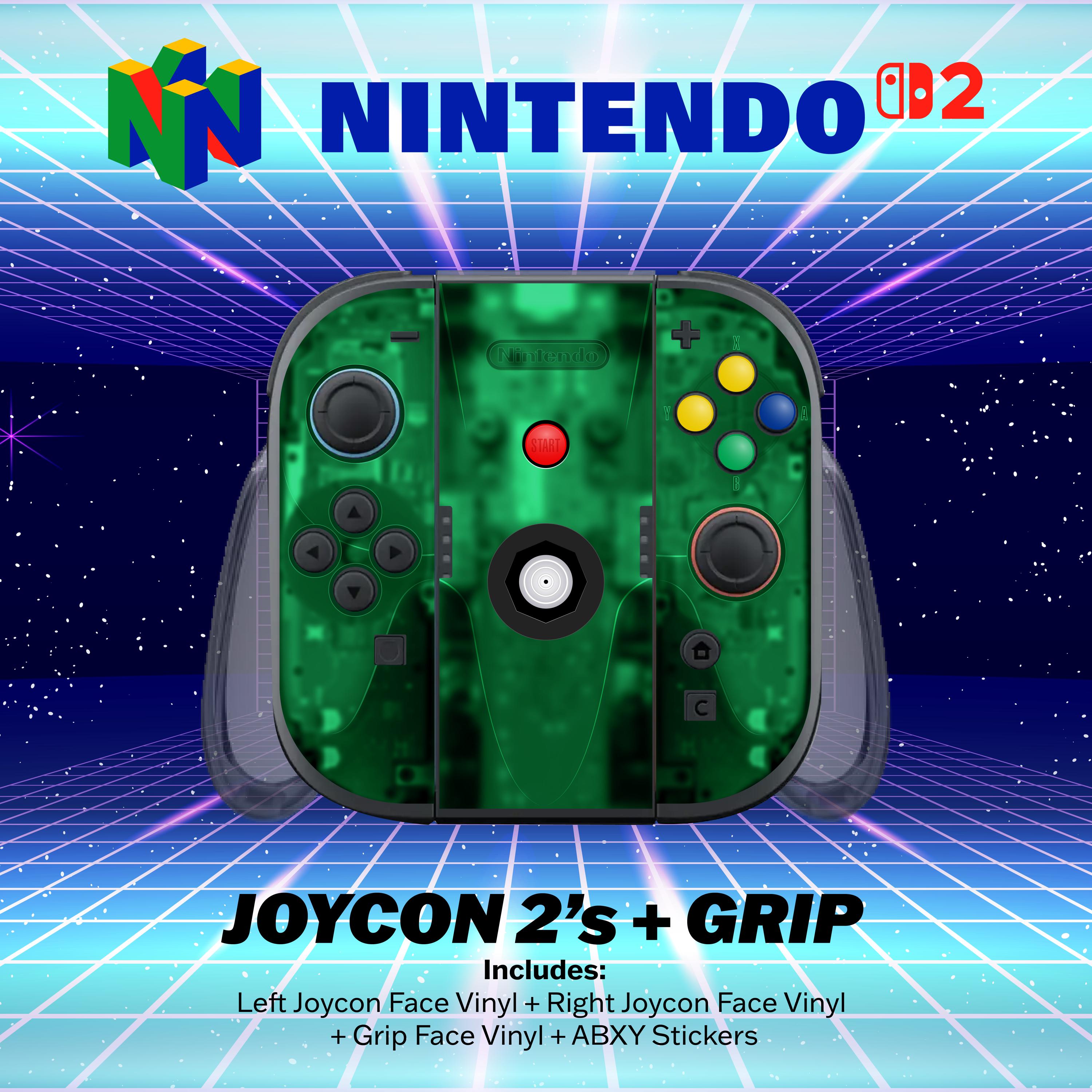 Nintendo Switch 2 - N64 Style Skin (nintendo 64 Inspired Vinyl