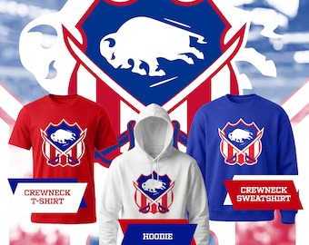 Buffalo Sabres x Rochester Amerks Crossover Logo Shirt