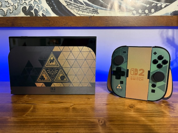 Legend of Zelda 40th Anniversary Edition Vinyl Skin for Nintendo Switch 2
