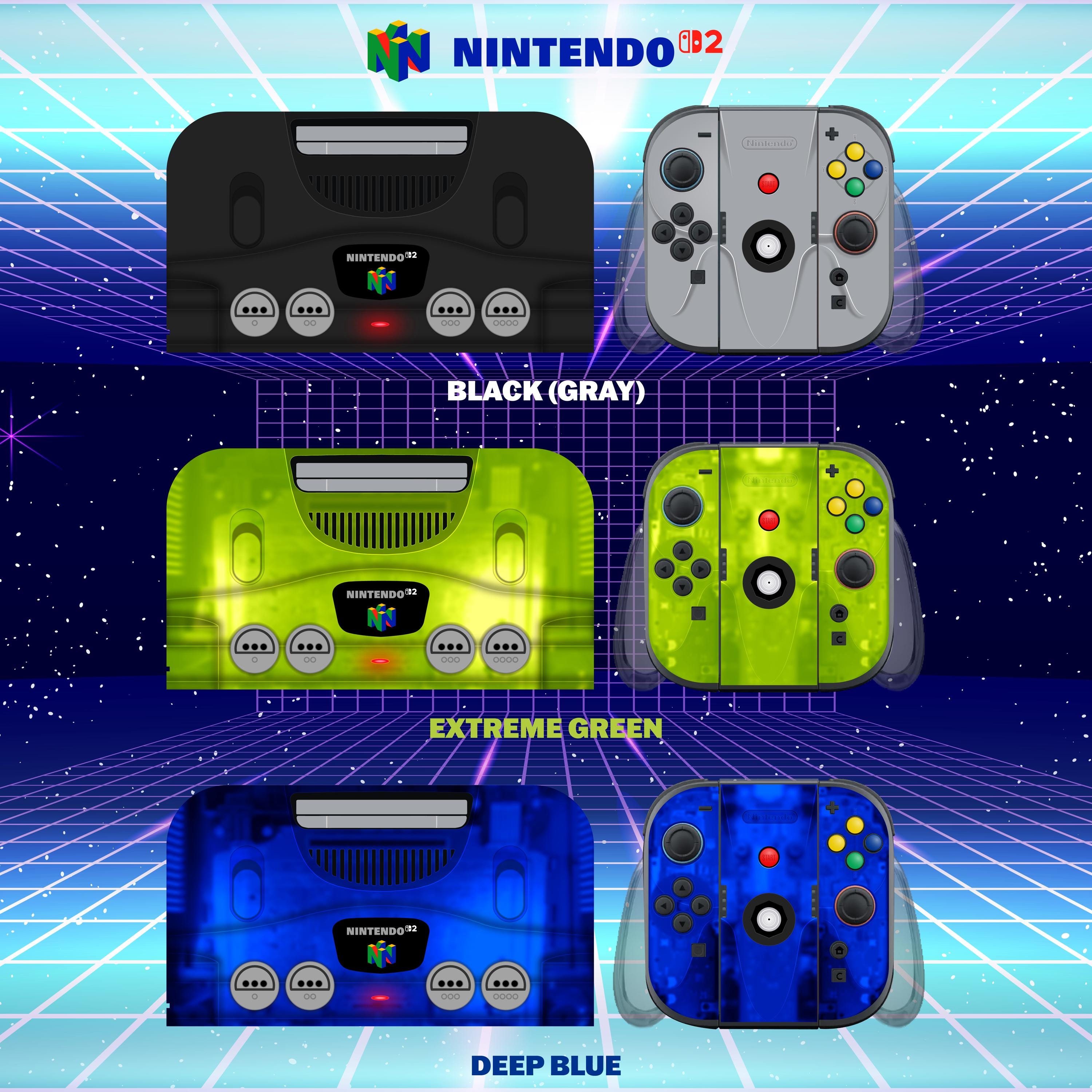 Nintendo Switch 2 - N64 Style Skin (nintendo 64 Inspired Vinyl