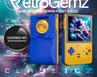RetroGemz: Retroid Pocket Classic Custom Decals