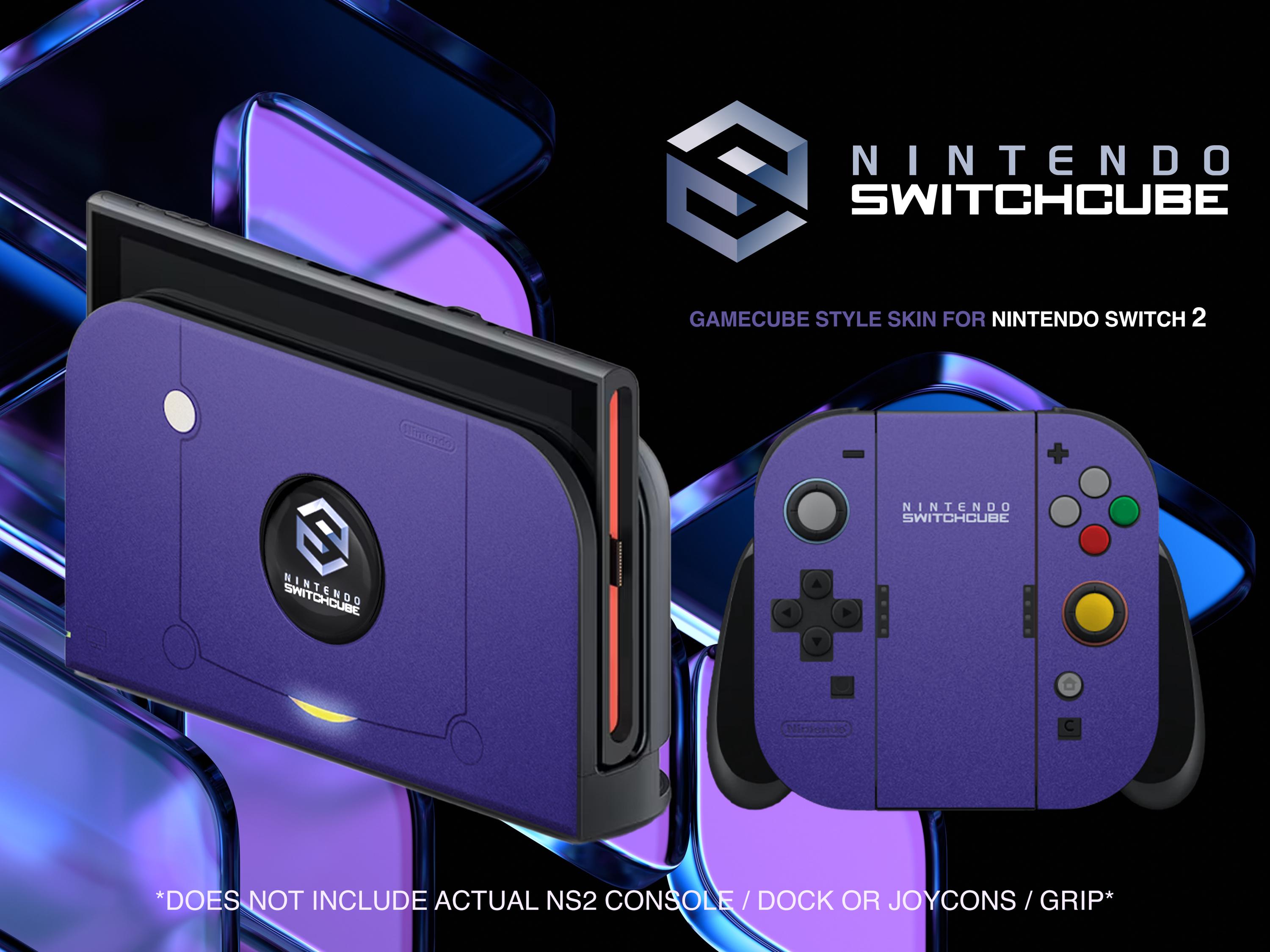 Nintendo Switch 2 - Gamecube Style 3D Skin - Switchcube - Etsy