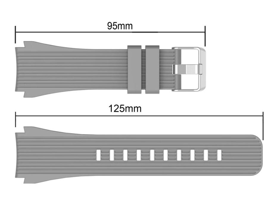 22mm Silicone Strap Watch Band For Samsung Galaxy Watch Etsy