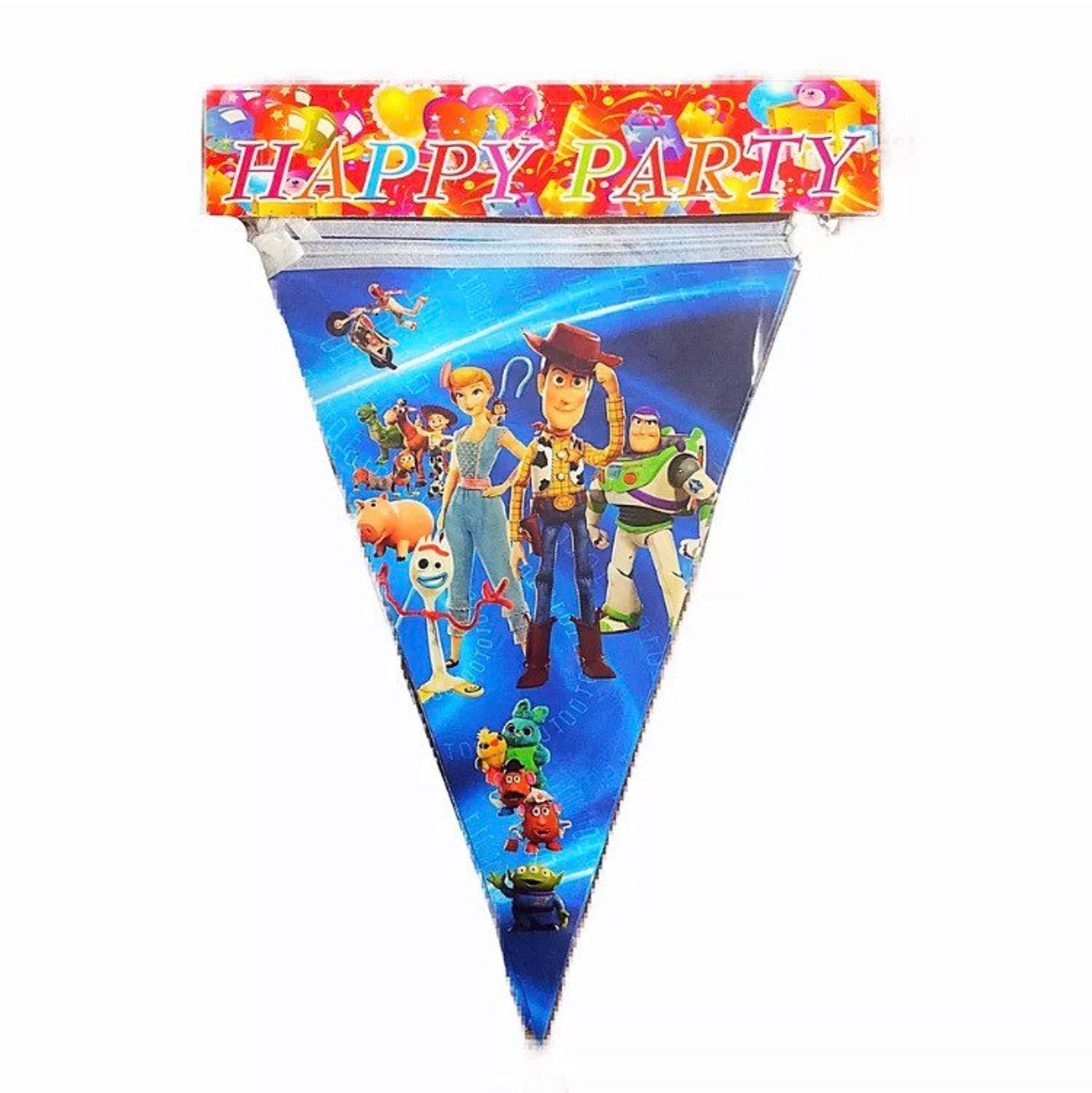 Disney Toy Story Themed Childrens birthday party flag bunting Etsy