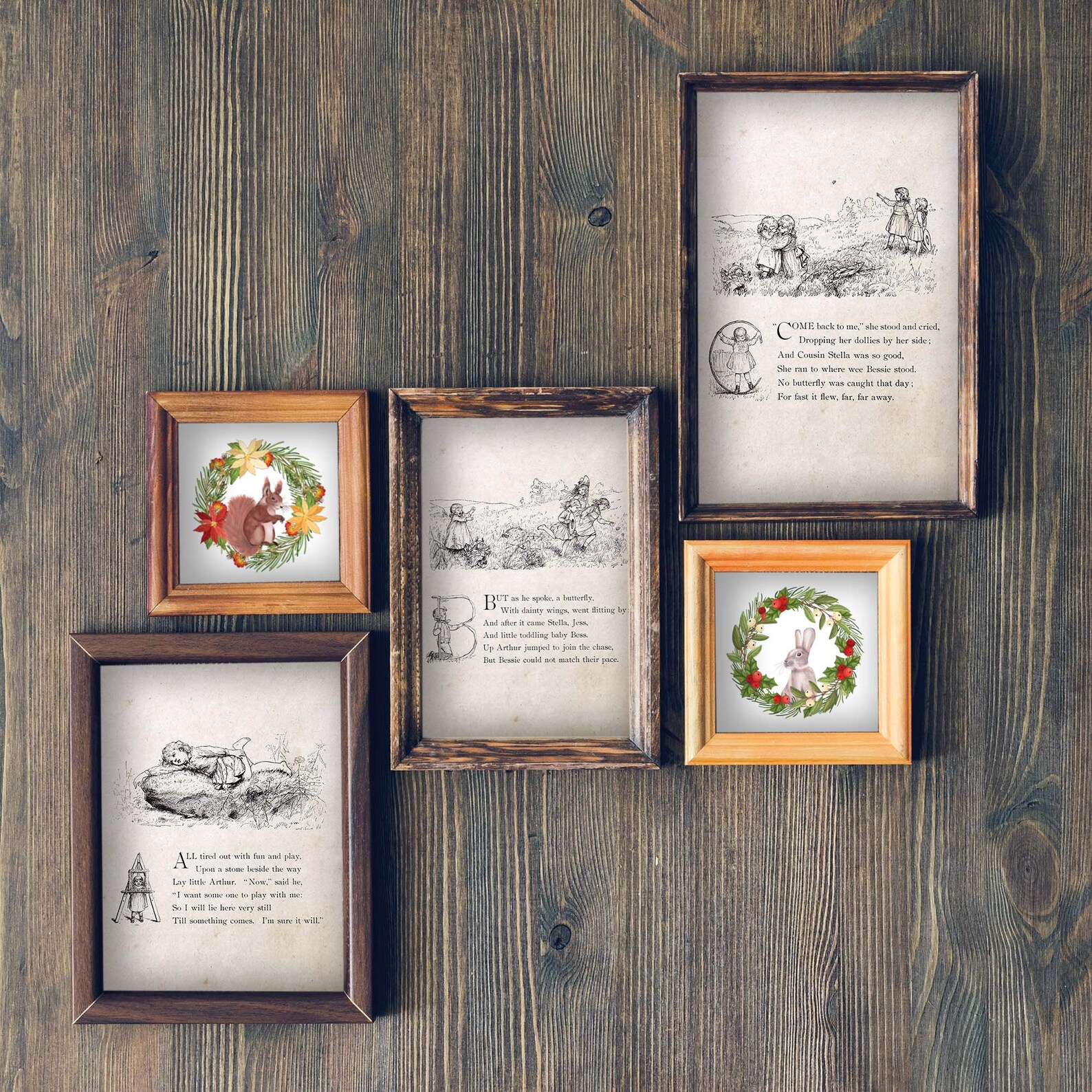 victorian alphabet printable letter r storybook printable