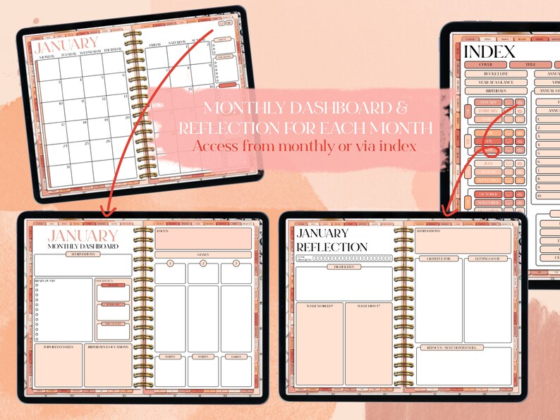 2024 Dream Life Planner - Includes Both HOURLY & VERTICAL Weekly ...