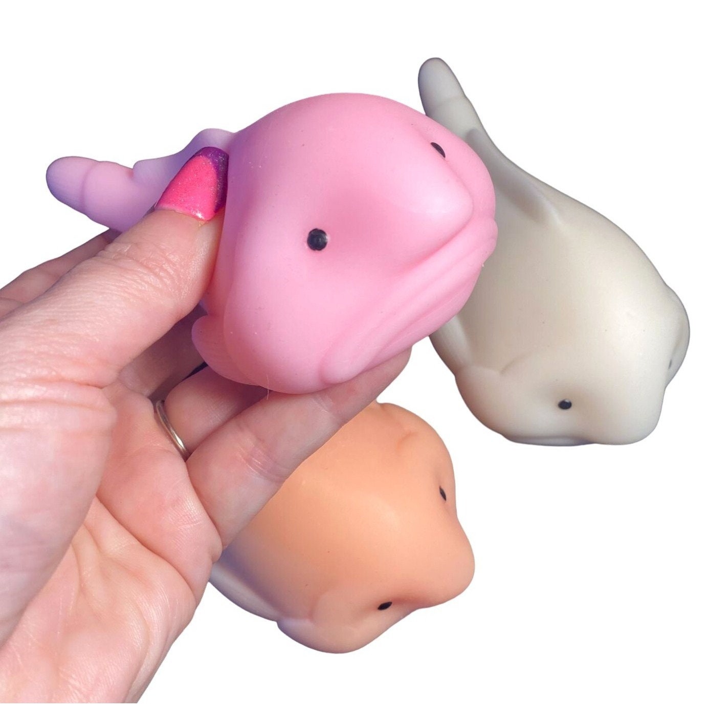 Mochi Squishy Toy so Cute so Ugly Blob Fish Desk - Etsy