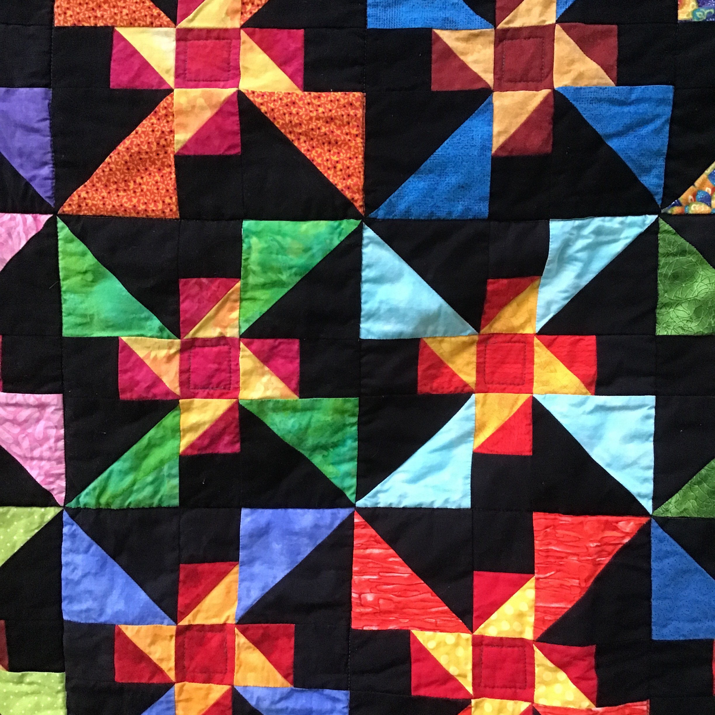 Pinwheel Cross Quilt - Etsy