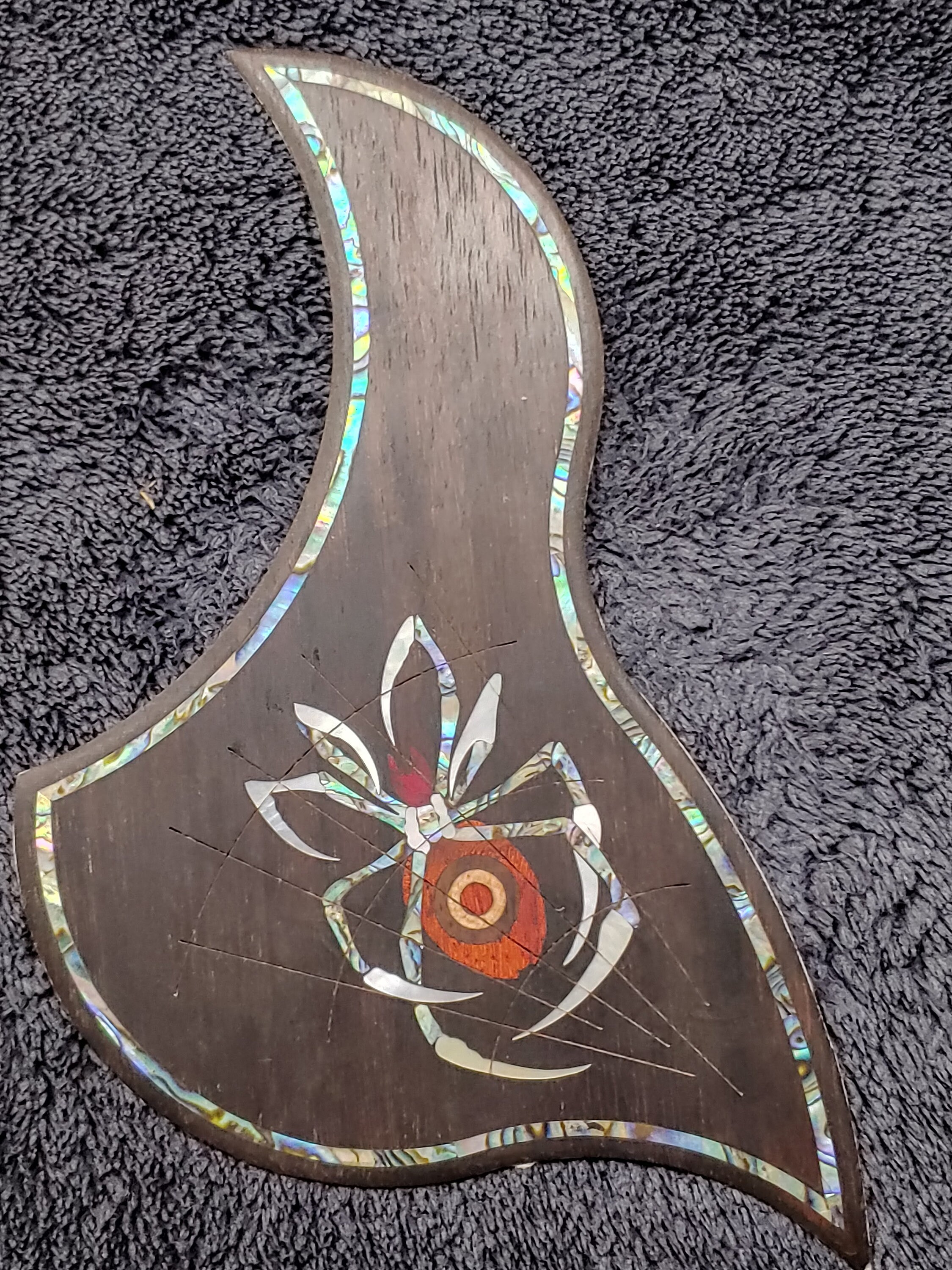Custom Made Guitar Pickguards w/Real Mother of Pearl & Abalone Etsy