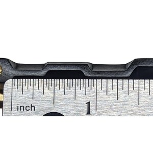 Adjustable Ebony Mandolin Bridge, Compensated Unslotted Saddle, Solid Brass Hardware Upgrade image 8